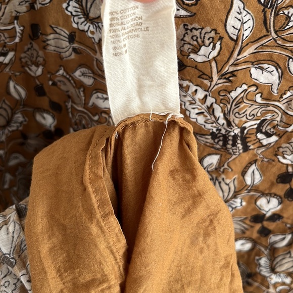 Anthropologie Let Me Be Jemma Floral Tunic Dress Size 14 - Picture 12 of 12